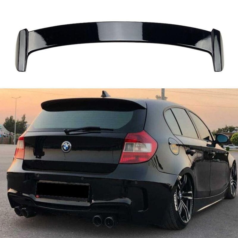 BMW 1er E81 E87 Dachspoiler – Glanz Schwarz RS